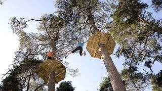 Grenzen überschreiten  ein Tag im Klettergarten am Brombachsee [upl. by Quita]