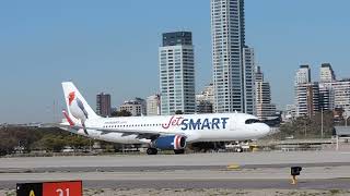 ✈️🇦🇷JetSmart Argentina LVIVO A320232 AEPTUC [upl. by Glynias]