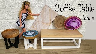 DIY Barbie Coffee Table Ideas [upl. by Sorazal]