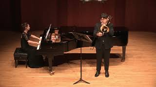 Nelhybel Concerto for Bass Trombone BassTrombone Recital [upl. by Houston298]