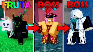 Testei O Novo Rework Da Fruta quotGHOSTquot Contra Todos Os Bosses Do Sea 3 no Blox Fruits  Roblox [upl. by Breskin]