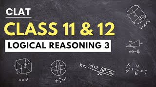 CLAT Logical Reasoning Tips amp Tricks  Class 11 amp 12 Video 3 [upl. by Carlina]