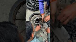 Simple Tire Restoration for Your Wheelbarrow [upl. by Fogel]