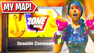 Fortnite Featured MY ZONEWARS MAP  Tips amp Tricks Gameplay [upl. by Appledorf]