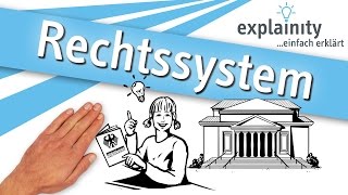 Das deutsche Rechtssystem einfach erklärt explainity® Erklärvideo [upl. by Juliane671]