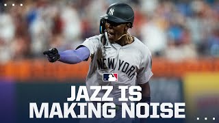 4 homers in 3 games Jazz Chisholm Jr is putting on a SHOW in pinstripes [upl. by Modestia]