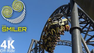 The Smiler  4K UHD OffRide  Alton Towers  Gerstlauer Infinity Coaster  Cinematic [upl. by Namyw]