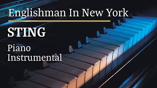 Sting Englishman In New York Piano Karaoke MyVersion [upl. by Rahs]