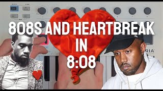 808s and Heartbreak Remade in 8 Minutes and 8 Seconds [upl. by Yvonner597]