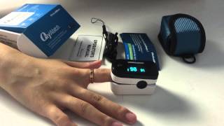 How to use ChoiceMMed MD300C2F fingtertip pulse oximeter as a must have in home [upl. by Erodeht193]