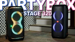 JBL PartyBox Stage 320 Review  Big Upgrades Everywhere Worth The Upgrade [upl. by Bourque]