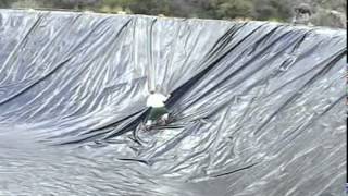 Castelbuono Sicilia Filmato sulla realizzazione di un lago artificiale rotondo [upl. by Mahmoud]