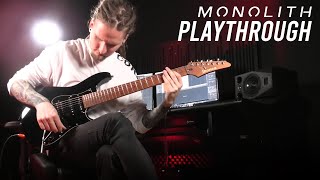 BERNTH  MONOLITH Guitar Playthrough [upl. by Leaw310]