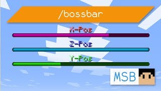Minecraft Commands Thai วิธีใช้คำสั่ง bossbar 113 [upl. by Atcliffe]