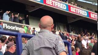 wolves fans boltonWolves Fans in Bolton Executive Boxes 210418 [upl. by Rudin]