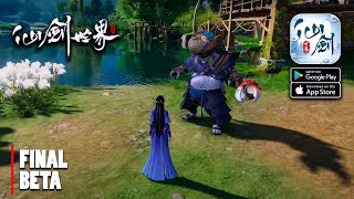 Sword and Fairy Far Beyond Time  MMORPG Final Beta Gameplay AndroidiOS [upl. by Mellitz257]