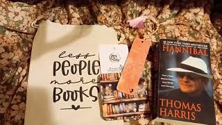 Start the Year Off Bookish  January Books and Treasures Unboxing [upl. by Haelak]