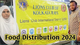 Lions Club of Kolkata Rays  Food Distribution Vlog [upl. by Gagne]