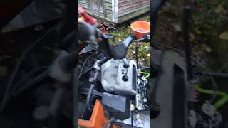 Starting up an Ockelbo snowmobile that has been sleeping för 5 years [upl. by Jonette]