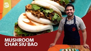 How To Make Mushroom Char Siu Bao  Merienda Recipe For The Whole Family [upl. by Enilra]