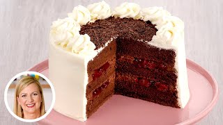 Professional Baker Teaches You How To Make BLACK FOREST CAKE [upl. by Wooster]