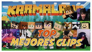 TOP Mejores Clips  Quackity DONA 5000 Bits a Rubius  Karmaland 5  Mejores Momentos [upl. by Nnylyahs]