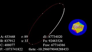 CGA Graphics Programming The General Ellipse Part 6 [upl. by Namilus]