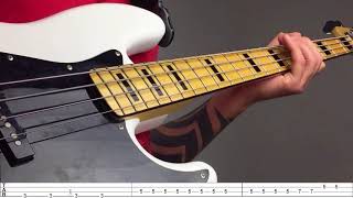 A million miles by Goldfinger  Bass Cover with Tabs [upl. by Ahseer]