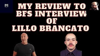 REVIEW TO BALD FAT SICILIANS INTERVIEW OF LILLO BRANCATO [upl. by Ailemak599]