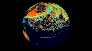 Fukushima Radioactive Aerosol Dispersion Part 22 [upl. by Ralleigh661]