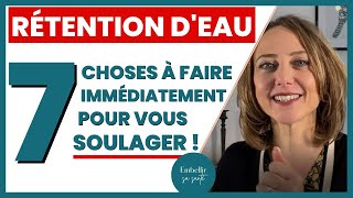 Éliminer la rétention deau 7 choses naturelles à faire sans attendre [upl. by Phillipe]