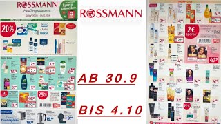 ROSSMANN Werbung Angebote Prospekt Aktionen Gültig von 30924 bis 41024​⁠Werbungde [upl. by Nadiya44]