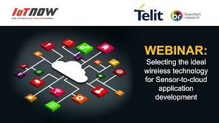 Webinar IoT Wifi technology Sensor Cloud Application Development [upl. by Melita362]