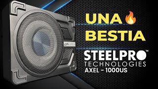 Subwoofer Amplificado SteelPro AXEL1000US  Audioonline [upl. by Nora]