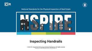 NSPIRE Standards How to Inspect Handrails [upl. by Eninaj947]