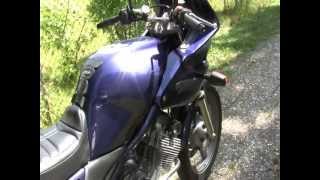 Yamaha XJ 600 S Diversion Sound Check Stock Exhaust Cold engine [upl. by Hinch]