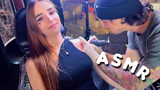 JE TATOUE « ASMR » SUR MON CORPS [upl. by Gail]