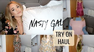 NASTY GAL HAUL AND TRY ON  Sophie Louise Martin [upl. by Ford724]