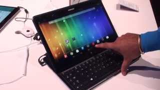 HandsOn Samsung ATIV Q Tablet English [upl. by Ahsinned]