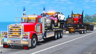 Buying Biggest Tow Truck in GTA 5 RP [upl. by Jamaal]