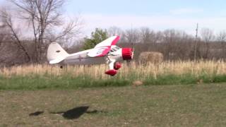 Rc 100quot Stinson Reliant dead stick landing [upl. by Bell459]