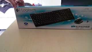 Logitech MK270 Unboxing [upl. by Nevs]