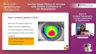 Topic 2 Basic in Corneal Topography Corneal Abberation amp Pupillometry  Dini Dharmawidiarini MD [upl. by Etnom137]