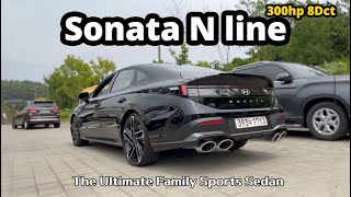 2024 Hyundai Sonata N Line 25L Turbo More Than Just a Big Elantra N [upl. by Glanti179]