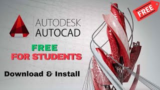 How to Download amp Install AutoCAD Software  Free for Students  Latest Version 2023 [upl. by Peckham]