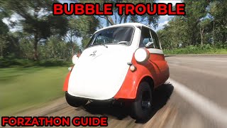 Forza Horizon 5  Forzathon Guide  Bubble Trouble  BMW Isetta 300 [upl. by Llenoj797]