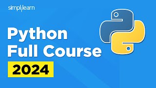 Python Full Course  Python Programming Training  Python  2024  Simplilearn [upl. by Marijo512]