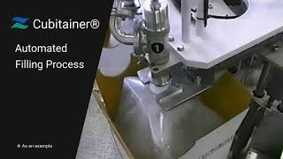 Cubitainer® automated filling process of liquid container [upl. by Mohkos]