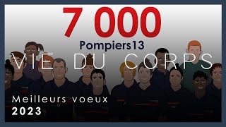 Les Pompiers13 vous souhaitent une bonne année 2023 [upl. by Aivatnahs]