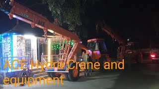 ACE Hydra Crane and equipment [upl. by Shum]